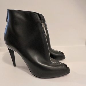Sportmax Women's Maxmara Peep Toe Stilettos bootie